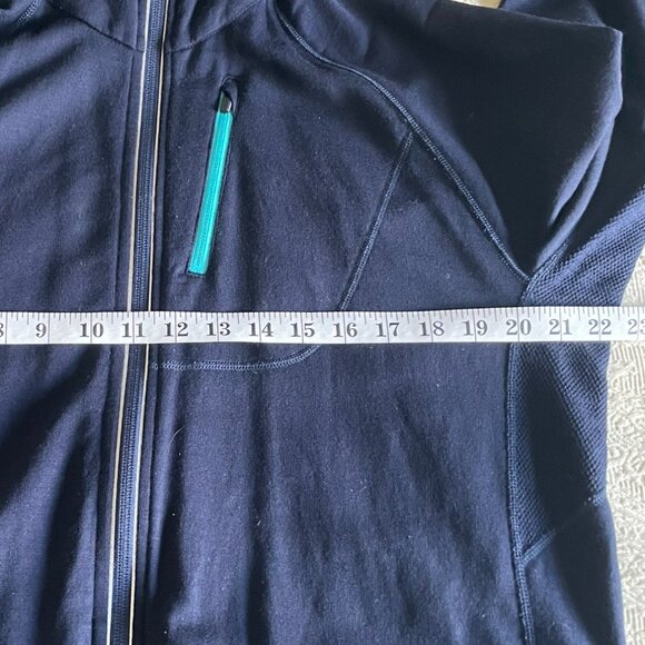 Icebreaker Merino Wool Men's XL Blue Hoodie - Picture 4 of 7